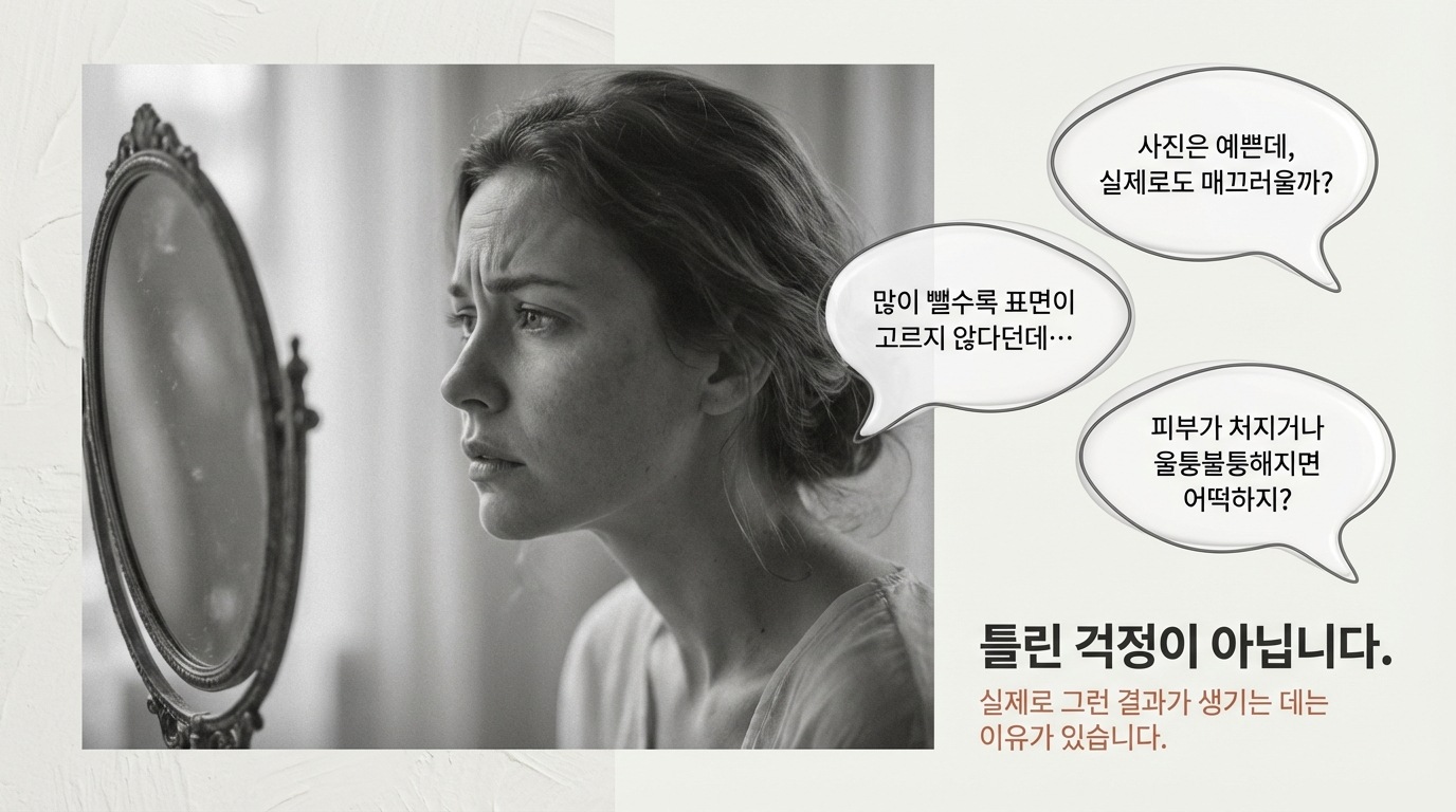 지방흡입 걱정 — 사진은 예쁜데 실제로도 매끄러울까? 틀린 걱정이 아닙니다
